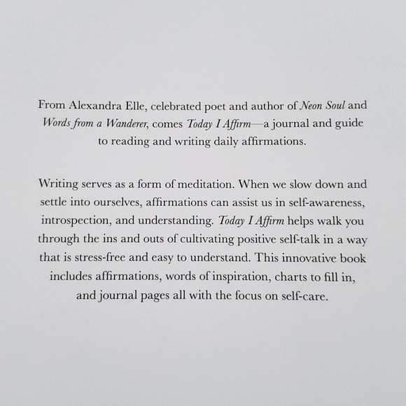 Today I affirm A Journal that Nurtures Self-Care New - Picture 4 of 4